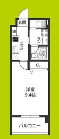 レクラン神路の物件間取画像